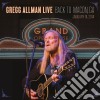 Gregg Allman - Back To Macon (2 Cd) cd