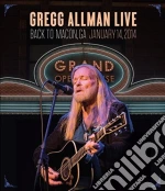 (Music Dvd) Gregg Allman - Gregg Allman Live: Back To Macon Ga cd