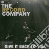 Record Company (The) - Give It Back To You cd