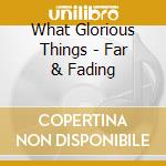 What Glorious Things - Far & Fading cd