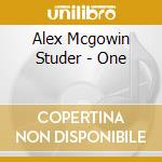Alex Mcgowin Studer - One cd