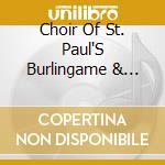 Choir Of St. Paul'S Burlingame & Susan Jane Matthews - Sweetly Singing In The Choir cd