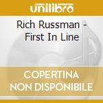 Rich Russman - First In Line cd