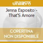 Jenna Esposito - That'S Amore cd
