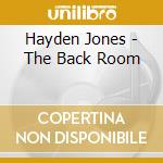 Hayden Jones - The Back Room cd