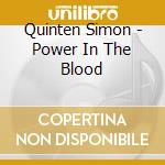 Quinten Simon - Power In The Blood cd