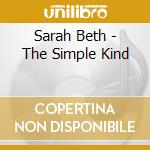 Sarah Beth - The Simple Kind cd