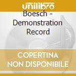 Boesch - Demonstration Record cd