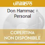 Don Hammac - Personal cd