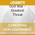God War - Greatest Threat cd