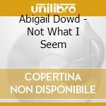 Abigail Dowd - Not What I Seem cd