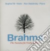 Johannes Brahms - The Sonatas For Violin And Piano cd