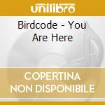 Birdcode - You Are Here cd musicale di Birdcode