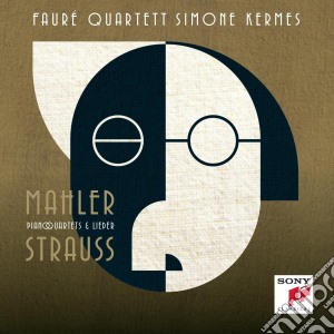 Richard Strauss / Gustav Mahler - Piano Quartets & Lieder cd musicale di Simone Kermes