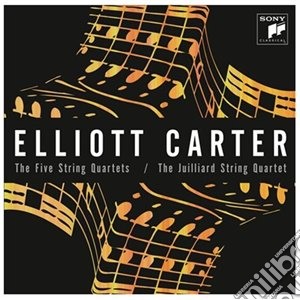 Elliott Carter - The Five String Quartets (2 Cd) cd musicale di Quartet Juilliard