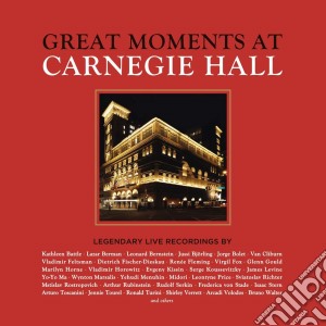 Great Moments At The Carnegie Hall (43 Cd) cd musicale di Artisti Vari