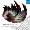 Domenico Gallo - Concerto Melante - 12 Sonate A Quattro (2 Cd) cd