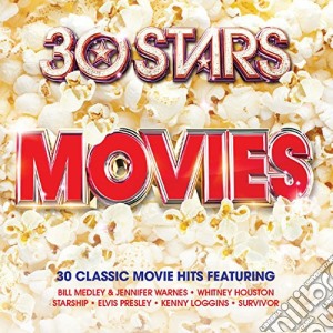 30 Stars: Movies (2 Cd) cd musicale di Artisti Vari