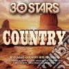 30 Stars: Country / Various (2 Cd) cd