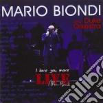 Mario Biondi - I Love You More - Live (2 Cd)