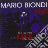 Mario Biondi - I Love You More - Live (2 Cd) cd