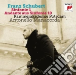 Franz Schubert - Symphony No.1 & 10 cd