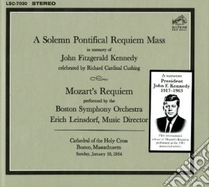 Wolfgang Amadeus Mozart - Requiem (2 Cd) cd musicale di Erich Leinsdorf