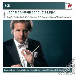 Edward Elgar - Slatkin Conducts Elgar (4 Cd) cd musicale di Leonard Slatkin