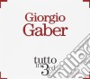 Giorgio Gaber - Tutto In 3 Cd cd
