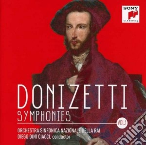 Gaetano Donizetti - Symphonies #01 cd musicale di Diego Dini ciacci