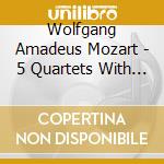 Wolfgang Amadeus Mozart - 5 Quartets With Flute cd musicale di Jasmine Choi