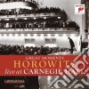 Vladimir Horowitz - Vladimir Horowitz Live At Carnegie (2 Cd) cd
