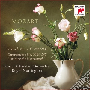 Wolfgang Amadeus Mozart - Serenata K.204 Divertimento K.247 cd musicale di Roger Norrington