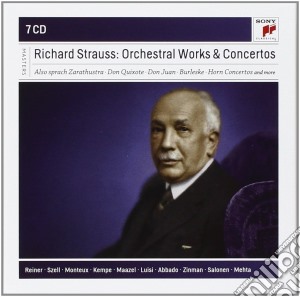 Richard Strauss - Orchestral Works & Concertos (7 Cd) cd musicale di Artisti Vari