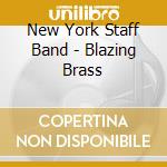 New York Staff Band - Blazing Brass cd