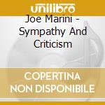 Joe Marini - Sympathy And Criticism cd