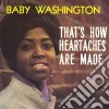 (LP Vinile) Baby Washington - That's How Heartaches Are Made cd