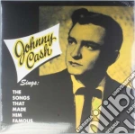(LP Vinile) Johnny Cash - Sings The Songs That Made Him Famous vinile