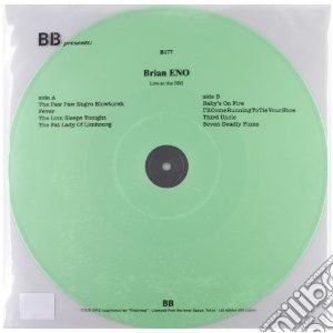 (LP VINILE) Live at the bbc lp vinile di Brian Eno