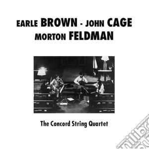 (LP VINILE) Plays brown, cage and feldman lp vinile di Concord string quart