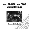 (LP VINILE) Plays brown, cage and feldman cd