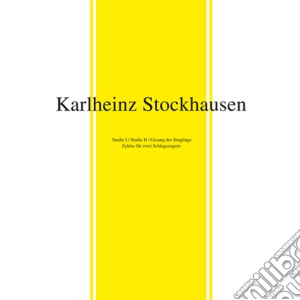 (LP VINILE) Studie i & ii gesang der junglinge, zykl lp vinile di Karlhei Stockhausen