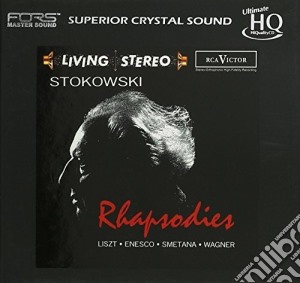 Rhapsodies: Liszt, Enesco, Smetana, Wagner (Uhqcd) cd musicale di Leopold Stokowski
