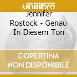 Jennifer Rostock - Genau In Diesem Ton cd