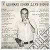 (LP Vinile) Leonard Cohen - Live Songs cd