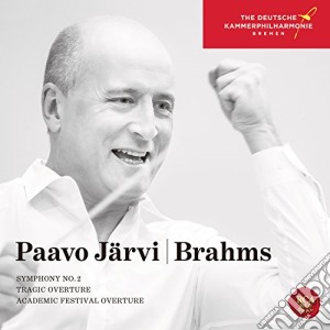 Johannes Brahms - Symphony No.2, Academic Festival Overture cd musicale di Paavo Jarvi