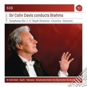 Johannes Brahms - The 4 Symphonies & Haydn Variations (5 Cd) cd musicale di Sir colin Davis