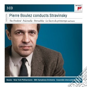 Igor Stravinsky - Pierre Boulez Conducts Stravinsky (3 Cd) cd musicale di Pierre Boulez