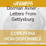 Dorman Avner - Letters From Gettysburg cd