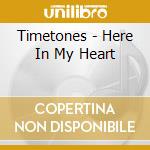 Timetones - Here In My Heart cd musicale di Timetones